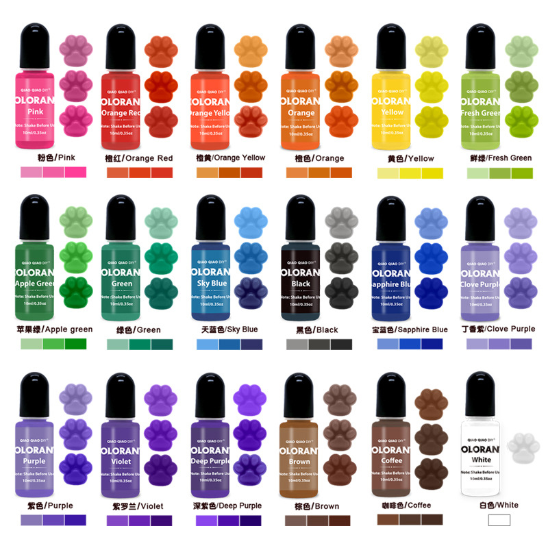 Candle Supplies Wholesale - 20 Farben Kerzenfarben Wachskerzen Wachs Pigmentfarbe