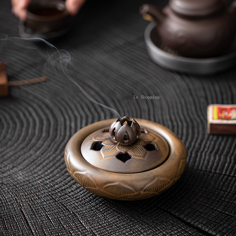 Antike Keramik Lotus Räucherst – Zen Candle Supplies Bewertung und Preis