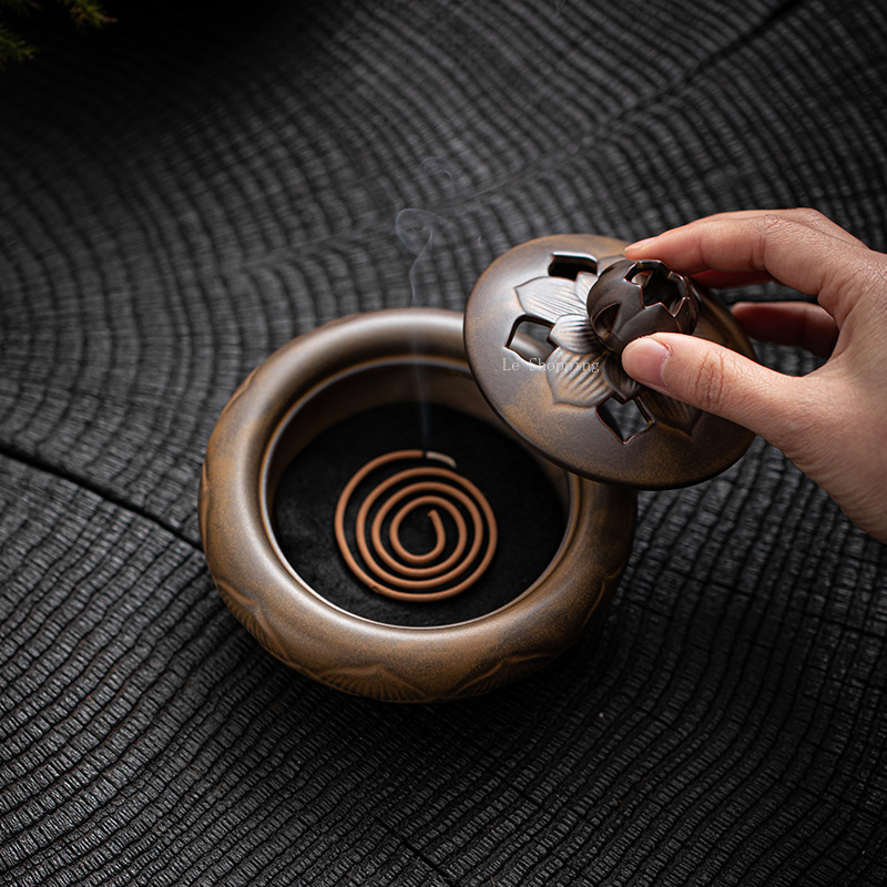 Antike Keramik Lotus Räucherst – Zen Candle Supplies Bewertung und Preis